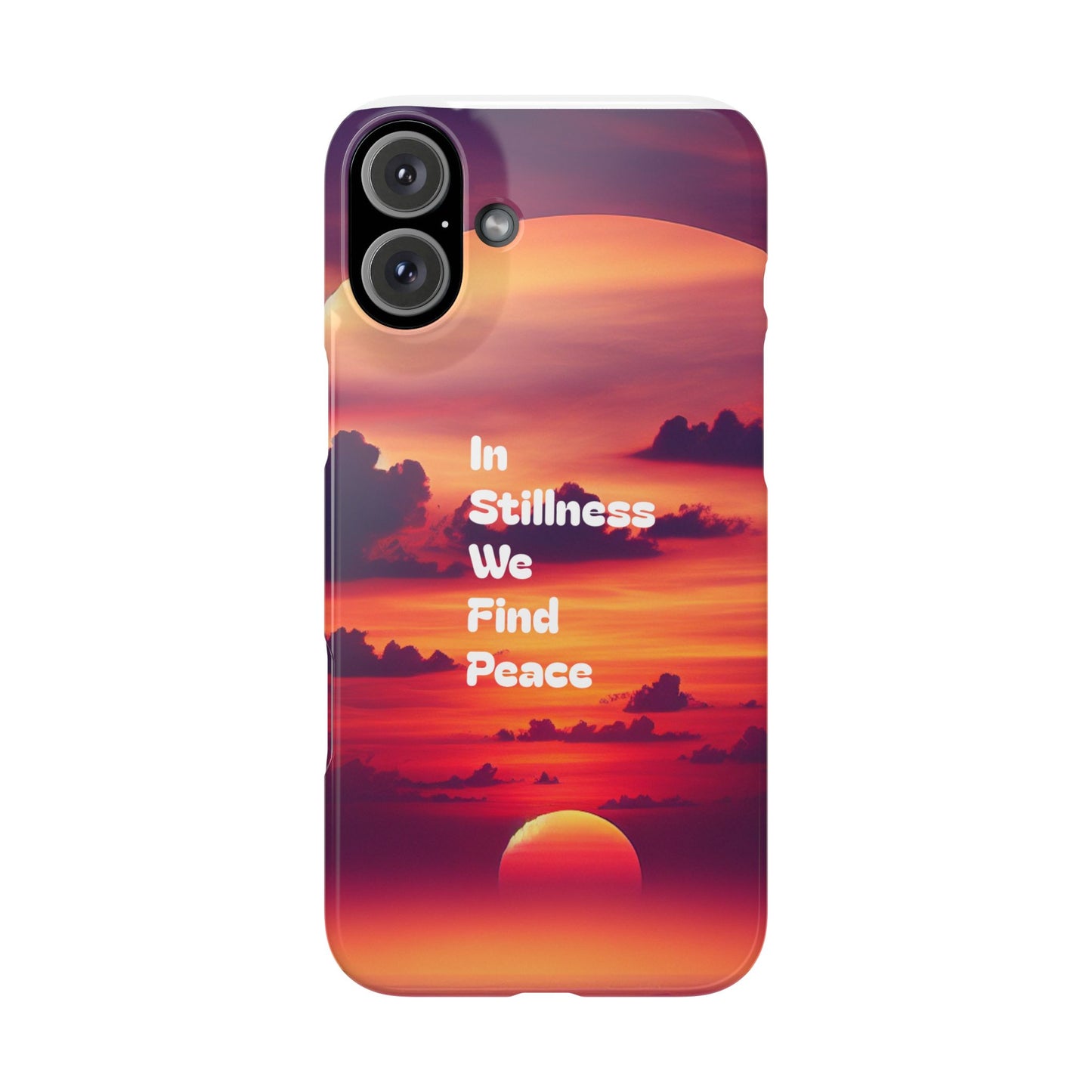 Peace Slim Phone Case