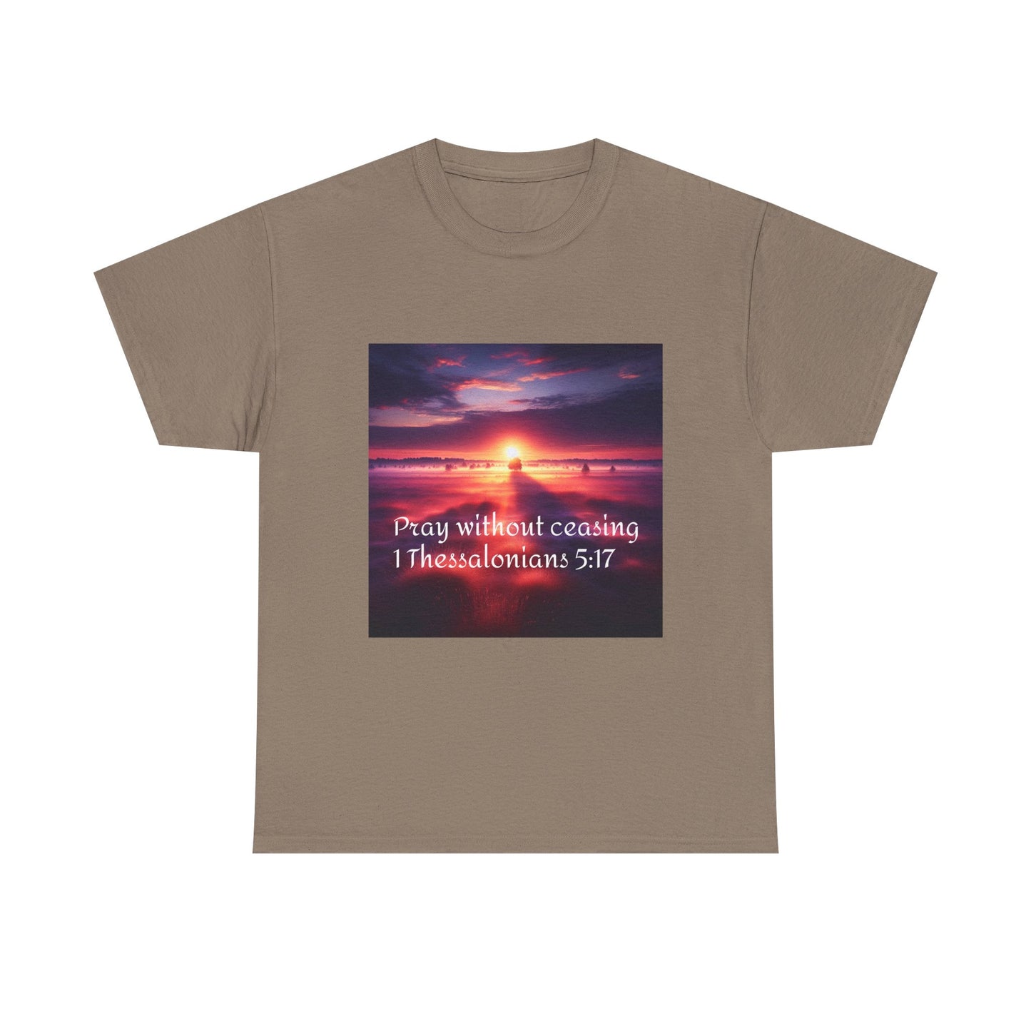 Pray without Ceasing Unisex Cotton Tee