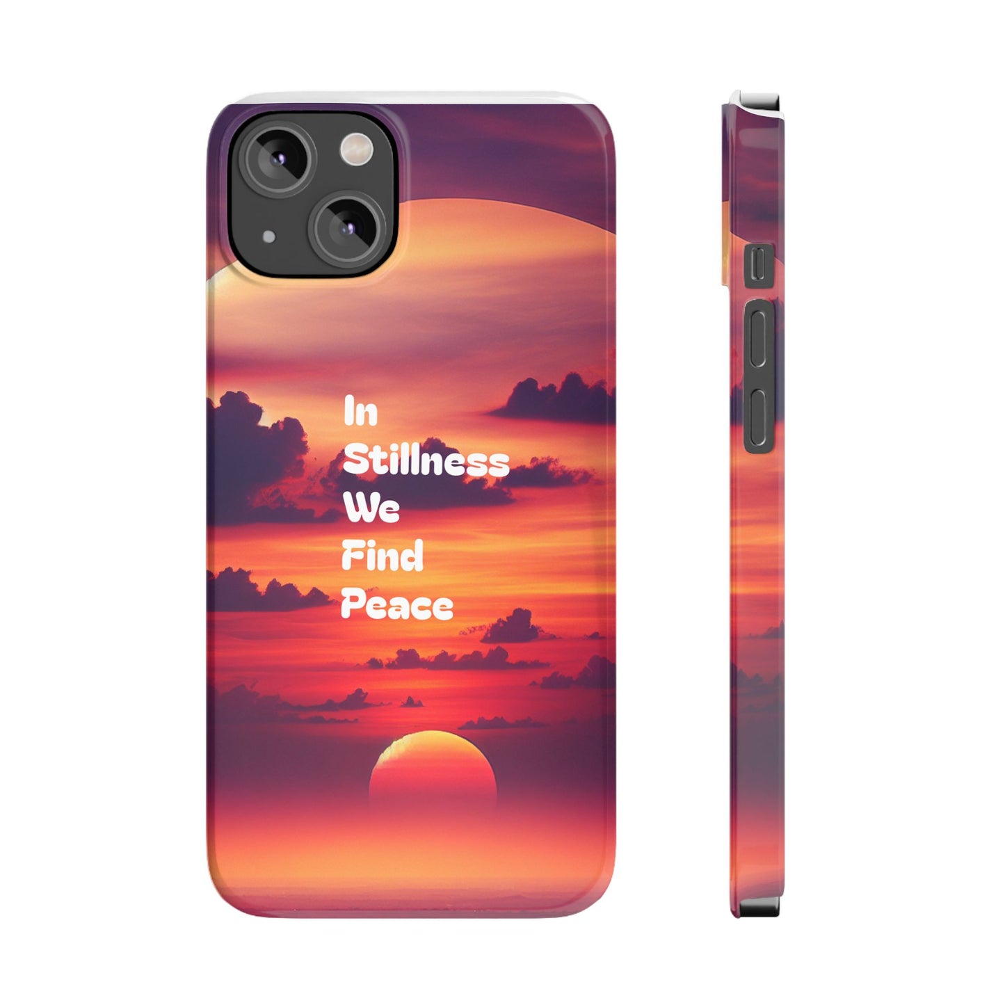 Peace Slim Phone Case