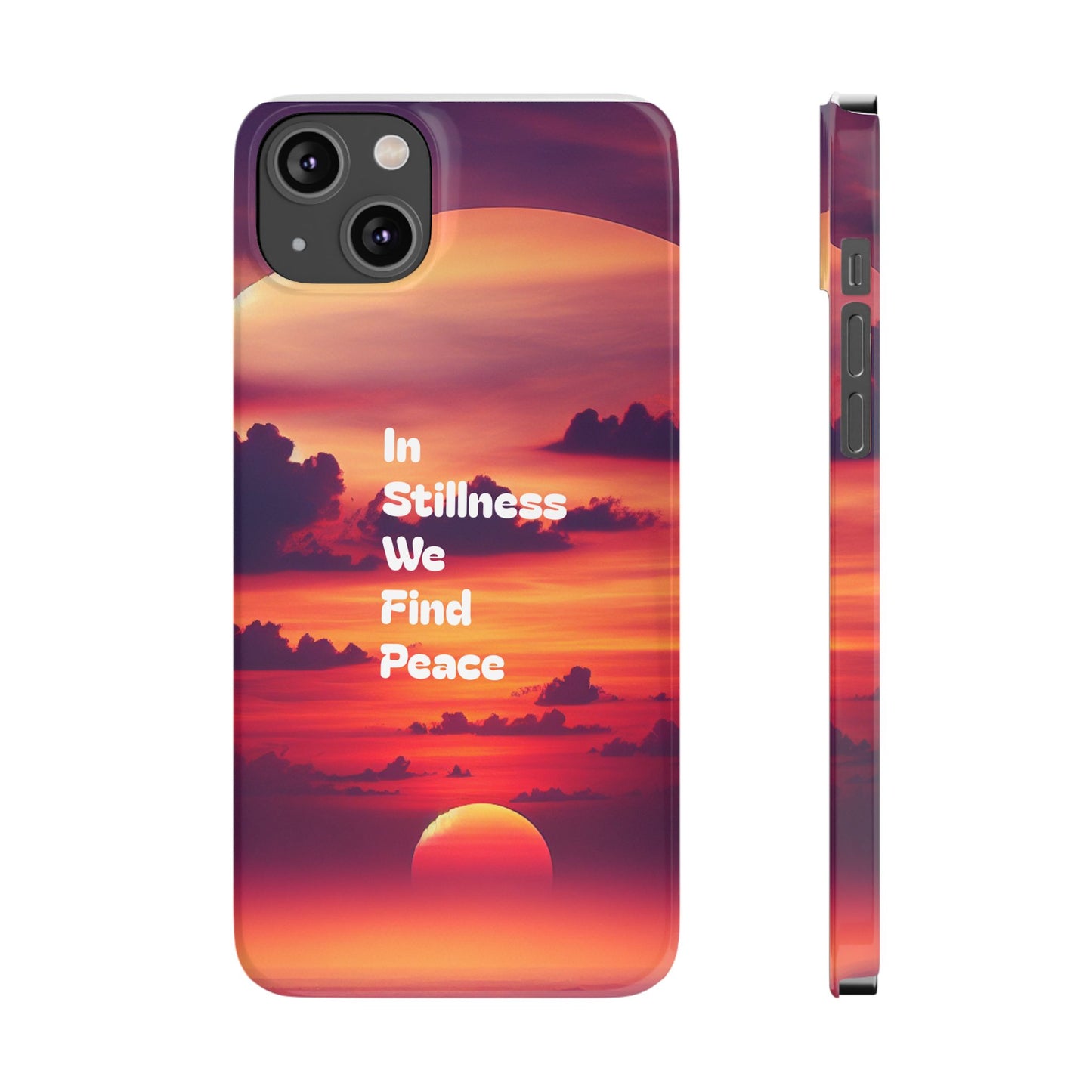 Peace Slim Phone Case