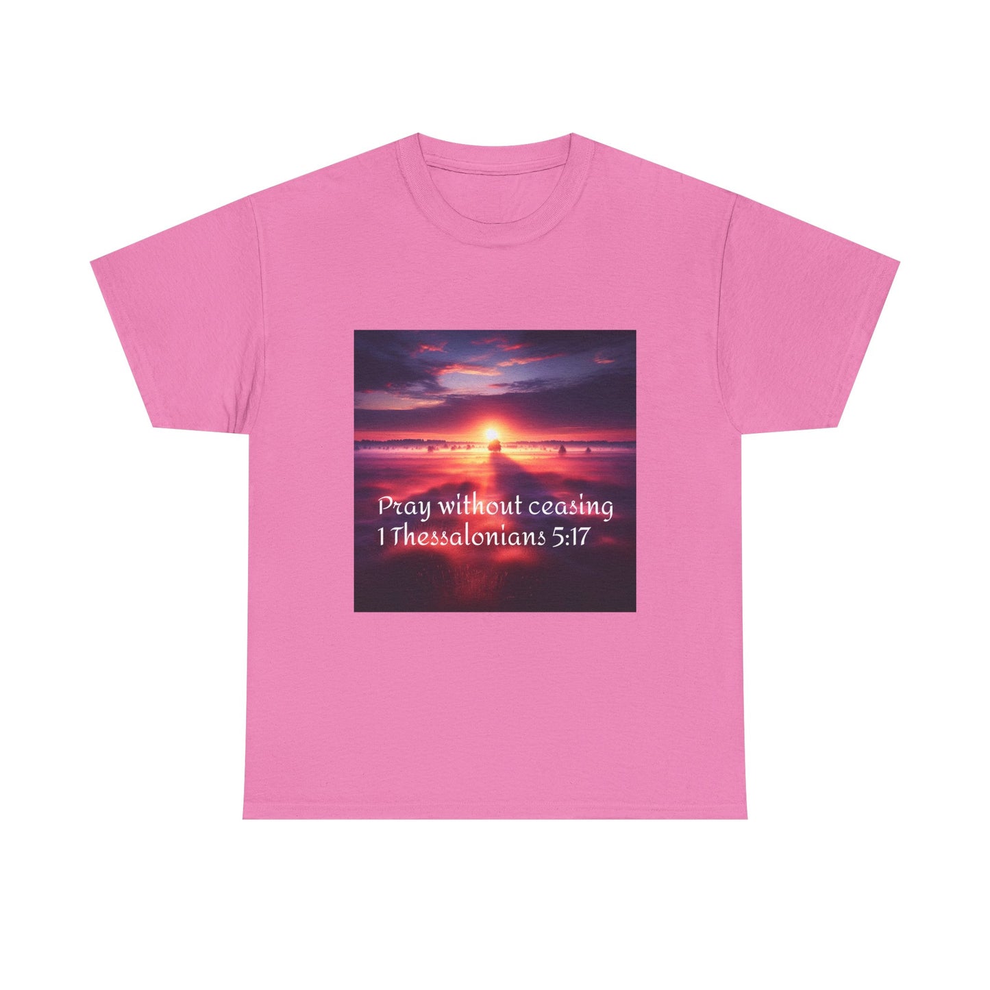 Pray without Ceasing Unisex Cotton Tee