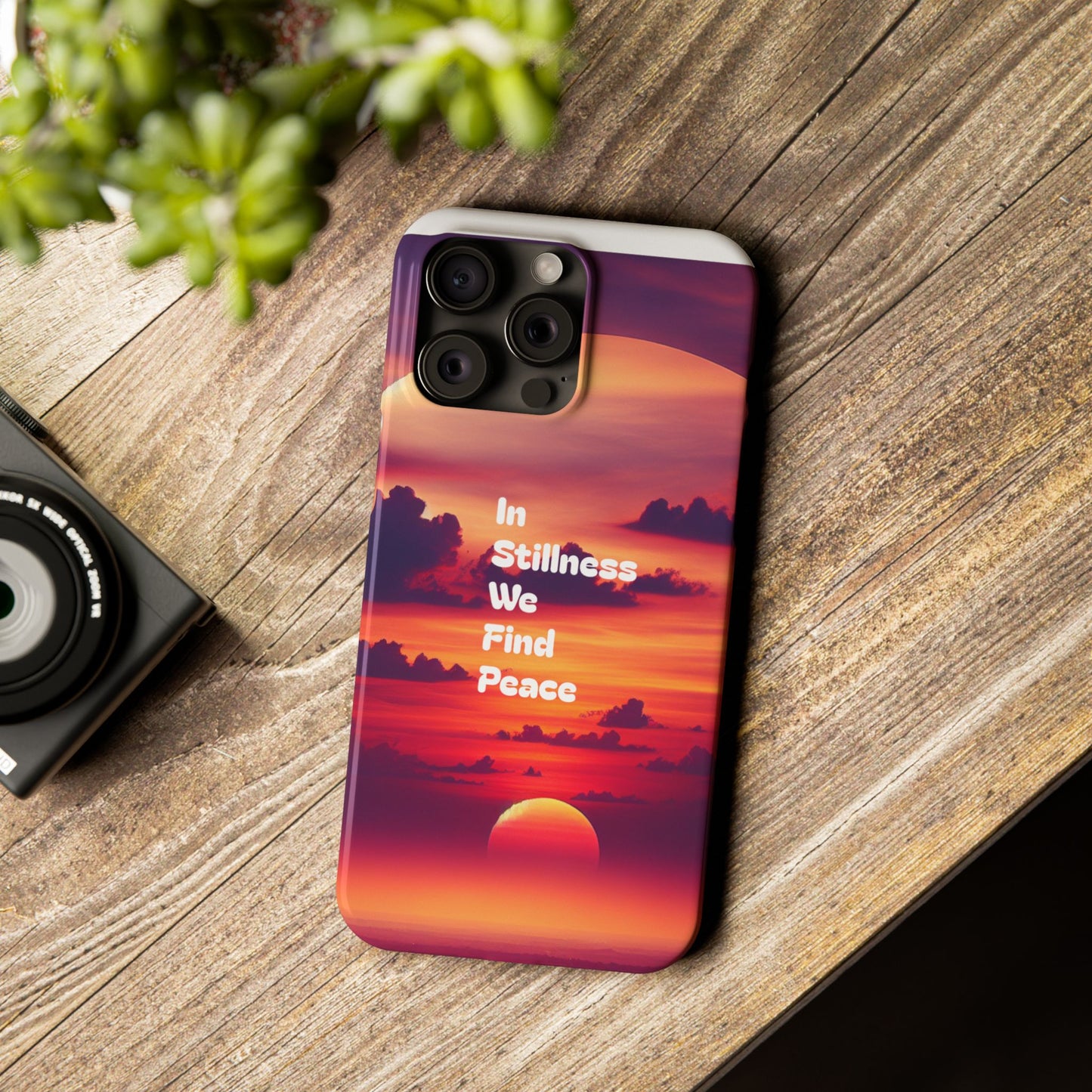 Peace Slim Phone Case