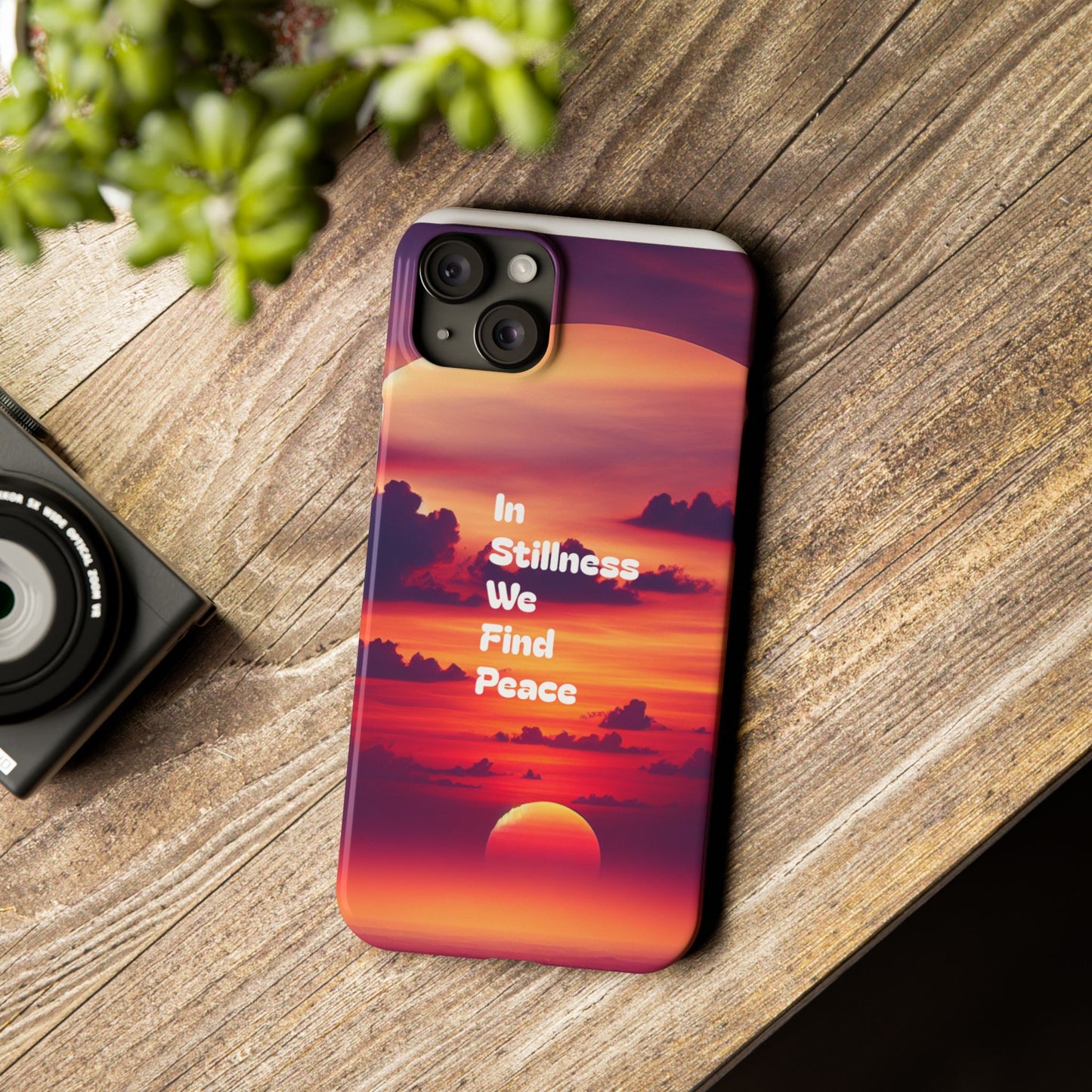 Peace Slim Phone Case