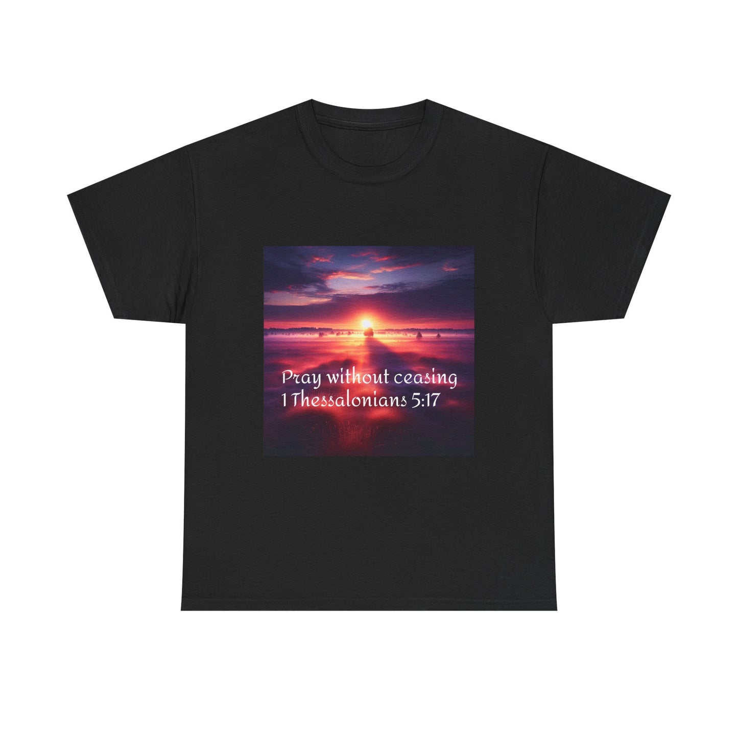 Pray without Ceasing Unisex Cotton Tee