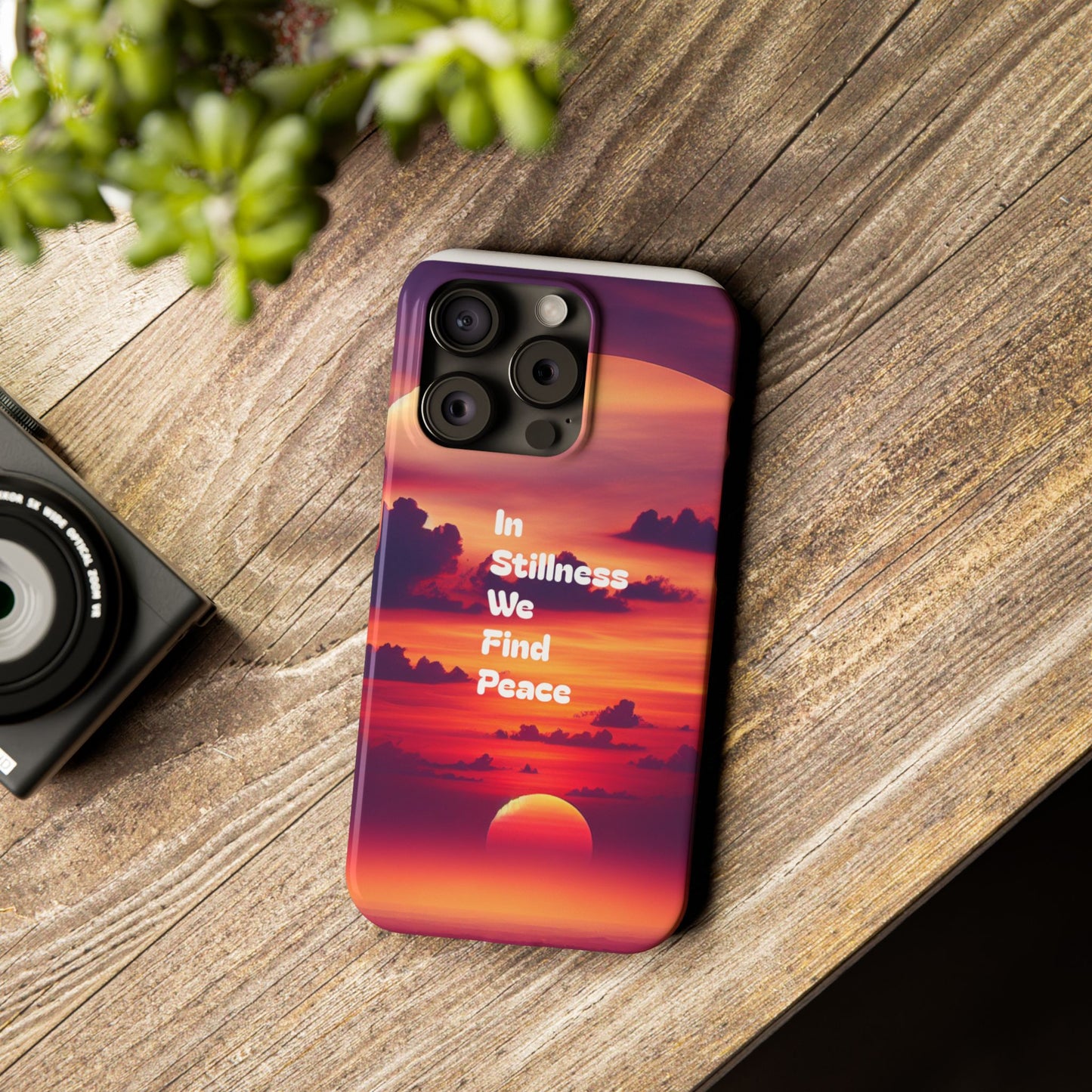 Peace Slim Phone Case