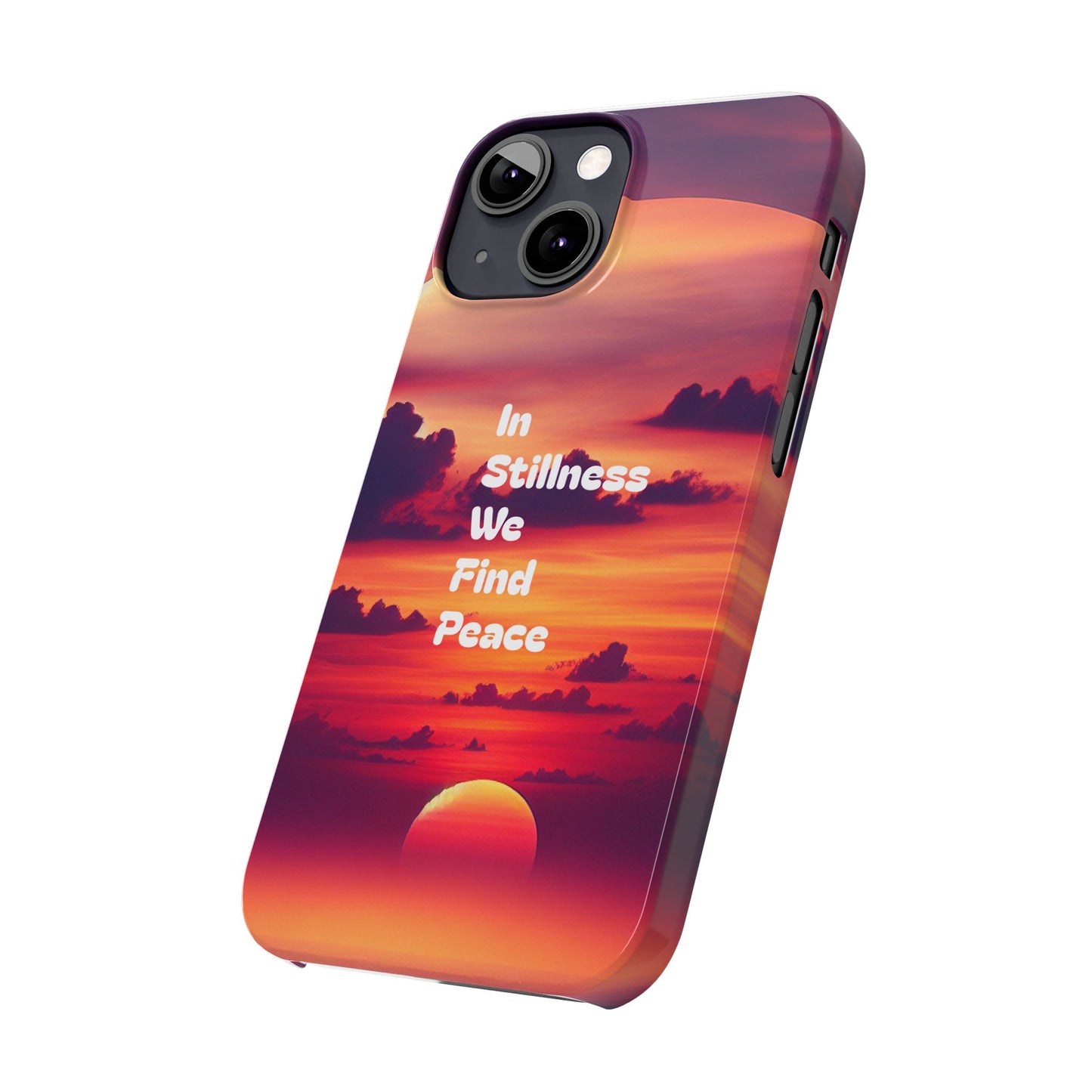 Peace Slim Phone Case