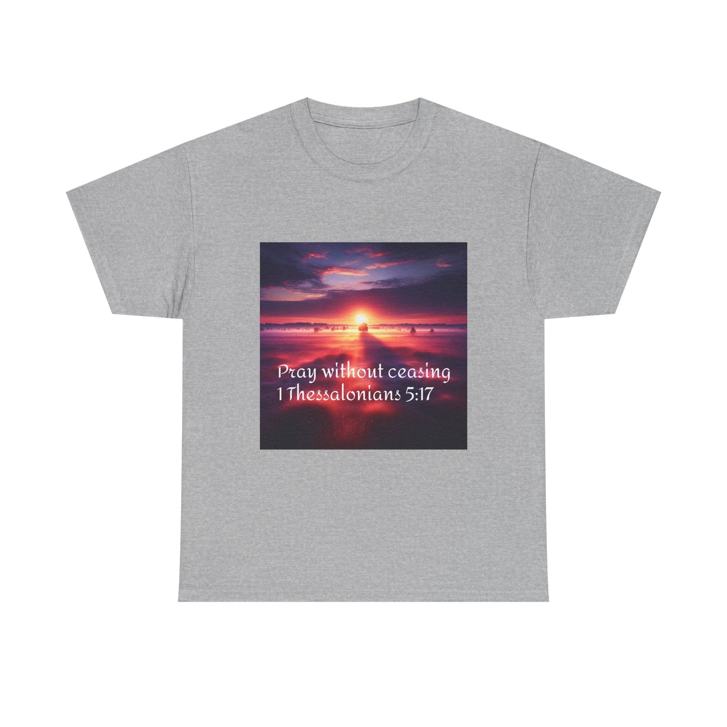 Pray without Ceasing Unisex Cotton Tee