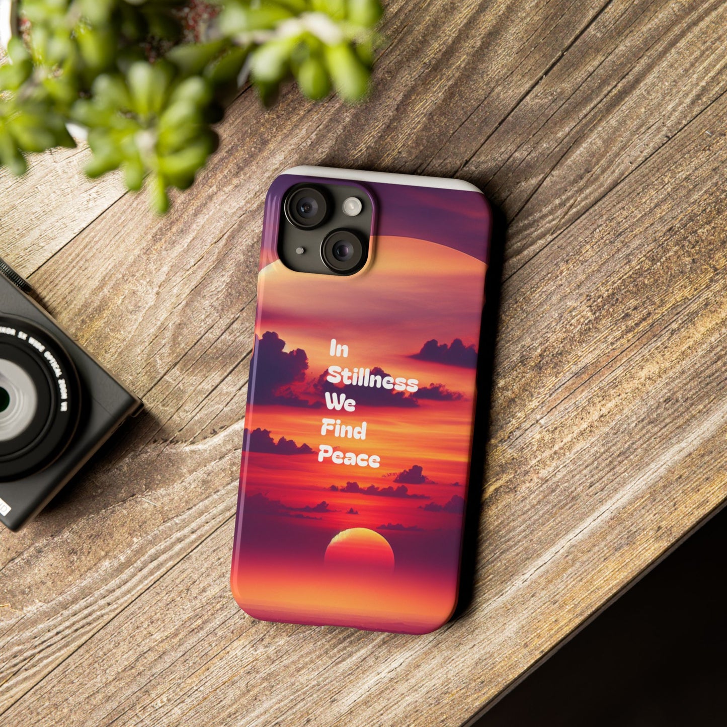 Peace Slim Phone Case