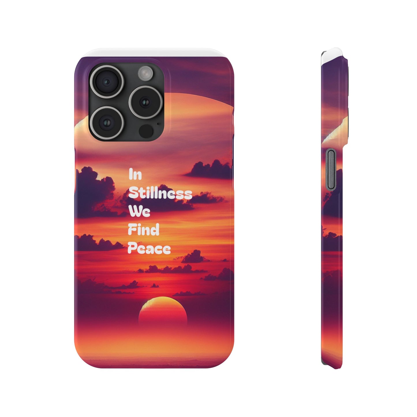 Peace Slim Phone Case